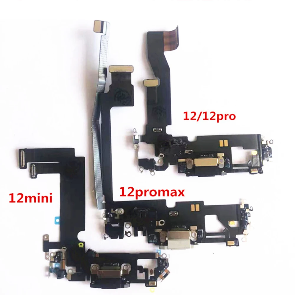 Для iPhone 12 Pro 12Pro Max mini USB зарядное устройство Порт Разъем док-станция Гибкий кабель для зарядки