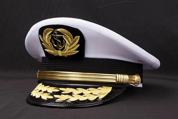 Дизайнерский бренд, большая шляпа в морском стиле для взрослых, кепка с вышивкой международного экипажа, Эксклюзивная Большая шляпа моряка, горячая продажа, бесплатная почта