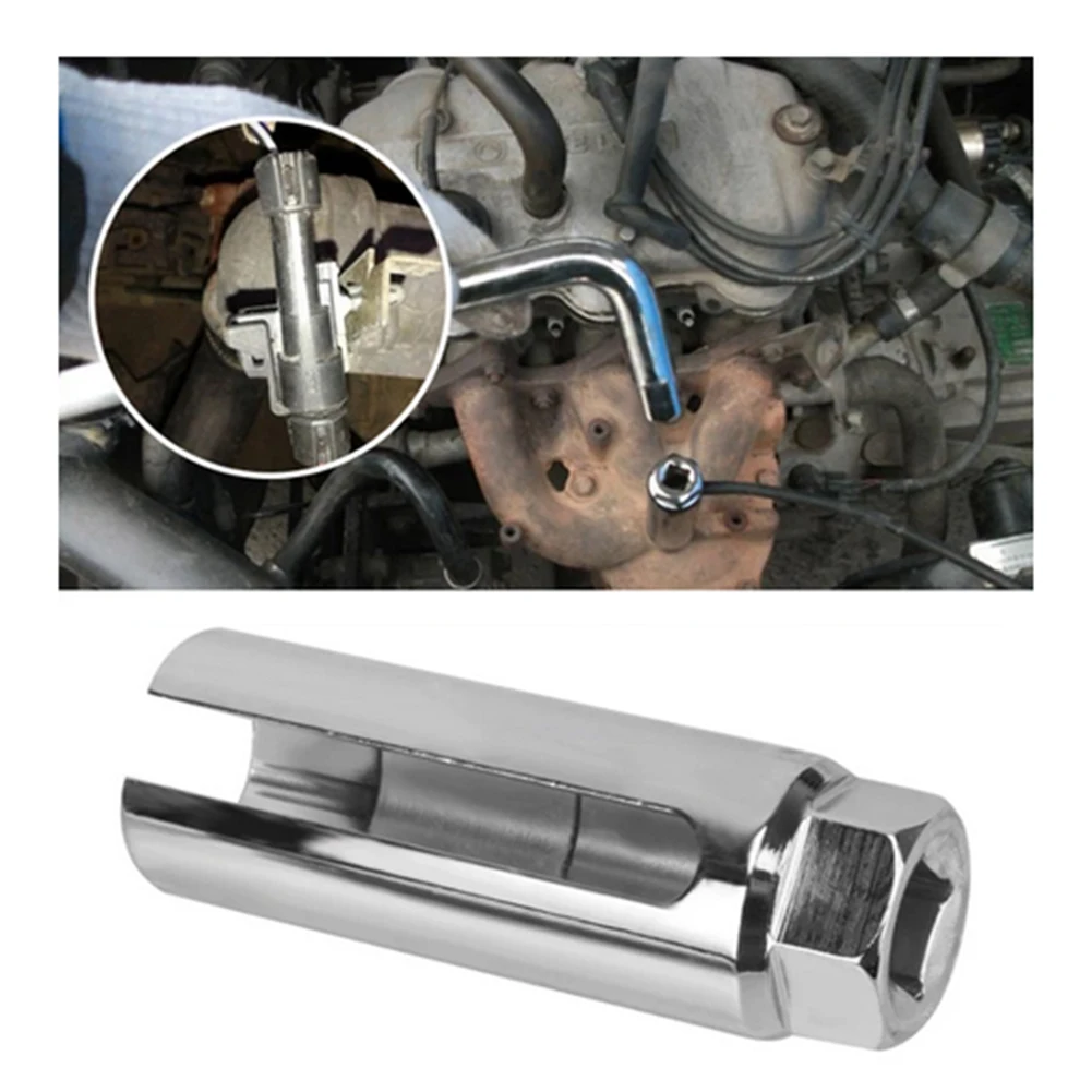 Универсальный автомобильный 22-мм лямбда-кислородный датчик, торцевой ключ для снятия, инструмент для установки, сталь для 1/2 