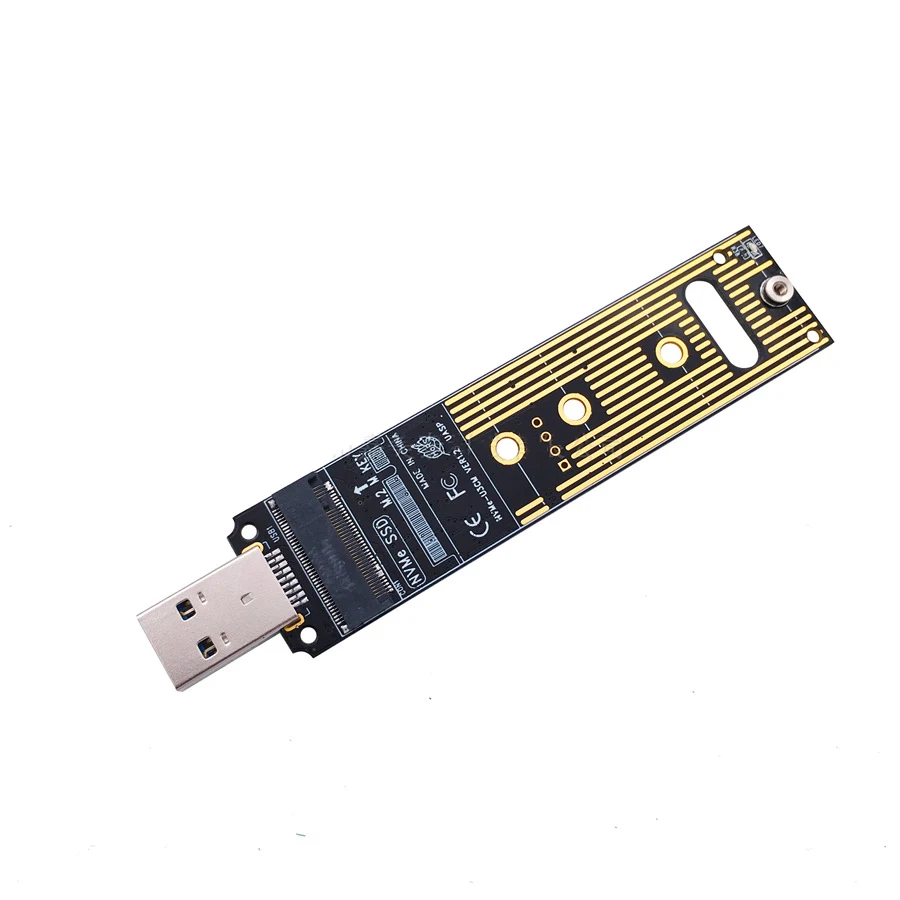 M.2 NVME SSD к USB 3,1 Адаптер PCI-E к USB-A 3,0 Внутренний конвертер карты 10 Гбит/с USB3.1 Gen 2 для Samsung 970 960/Для Intel НОВЫЙ