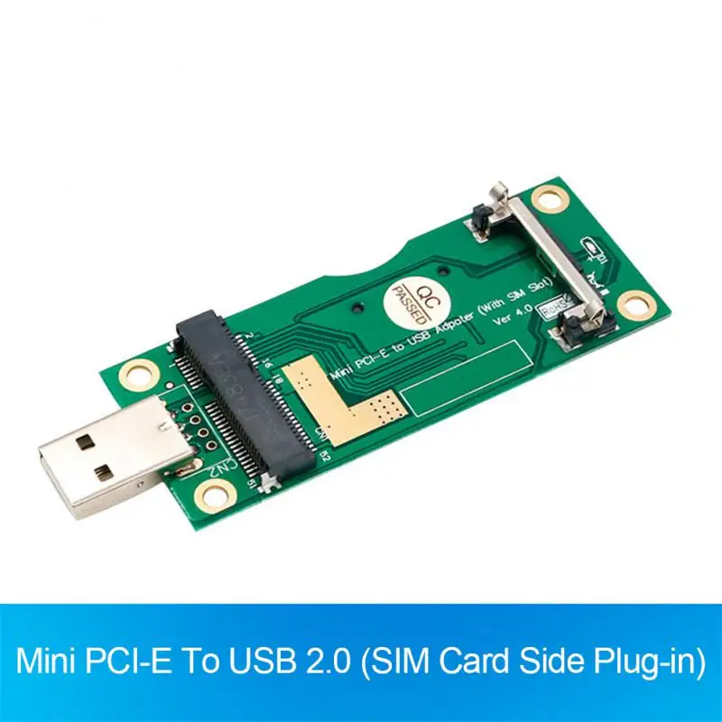 3g/4g 2,0 Pci-e Карта к USB-адаптеру Mini Со слотом для sim-карты Для Huawei Em730 Беспроводной Usb Для Samsung Zte Для модуля Wwan/lte