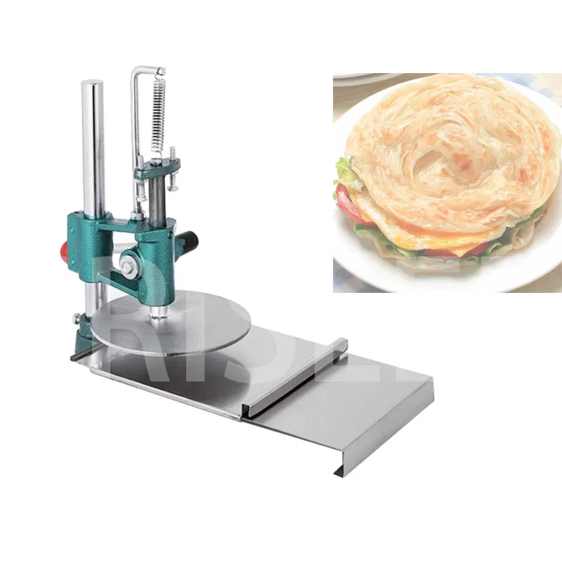 Пресс для теста для пиццы ручной 25 см, пресс для выравнивания теста, валик для раскатки теста, машина для раскатки теста Chapati